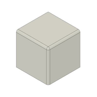 60-270-2 MODULAR SOLUTIONS PART<br>END CAP FOR 3-WAY BODY CONNECTION, SQUARE, GRAY, USED WITH 40-010-1